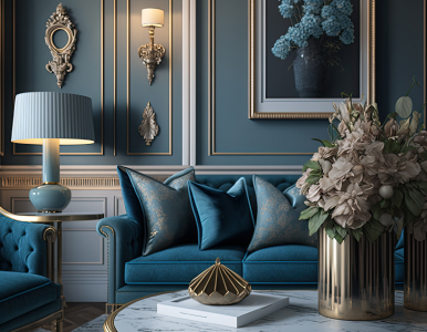 The Kensington Lounge - Classic Luxury Living Room